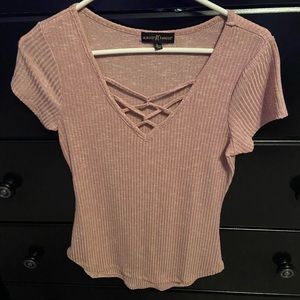 Short sleeve dressy shirt